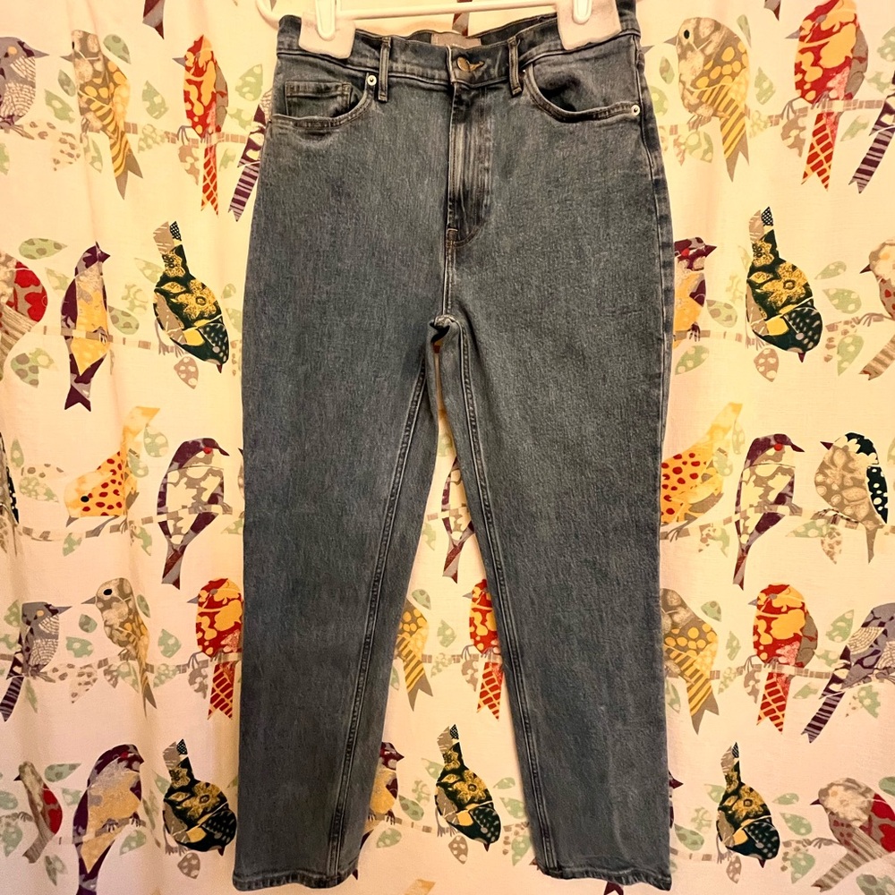 Everlane The Original Cheeky Jean Medium Light Blue Wash Size 28 Regular